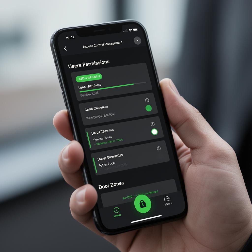 Toegangscontrole beheer via smartphone app