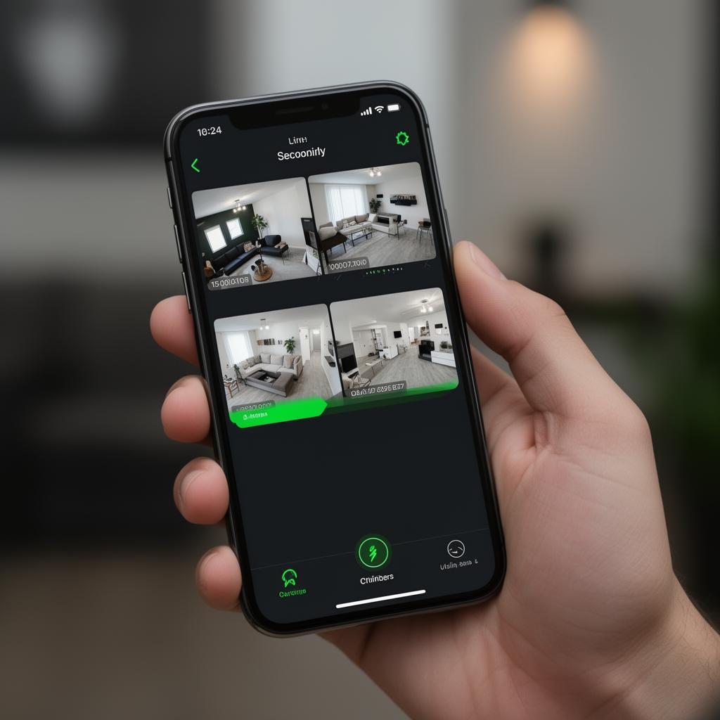 Live camerabeelden via smartphone app