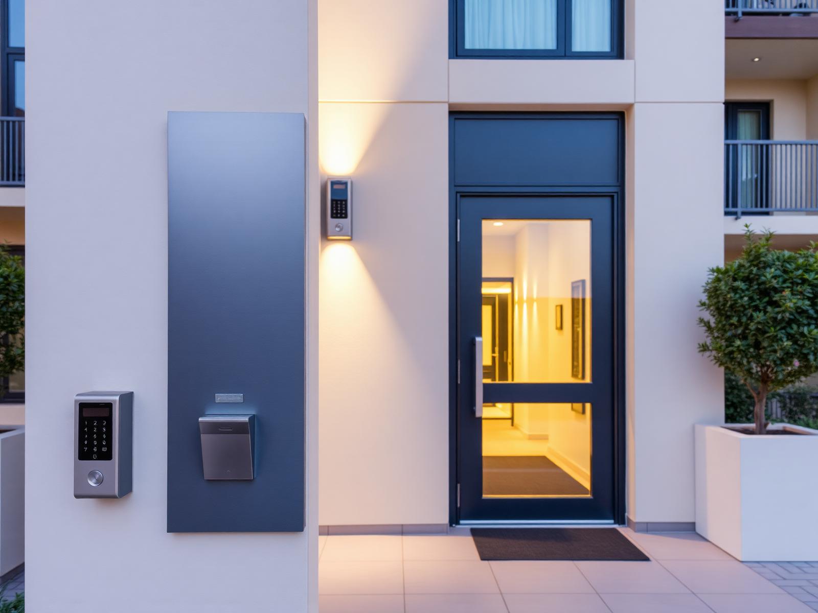 Appartementencomplex centrale toegang