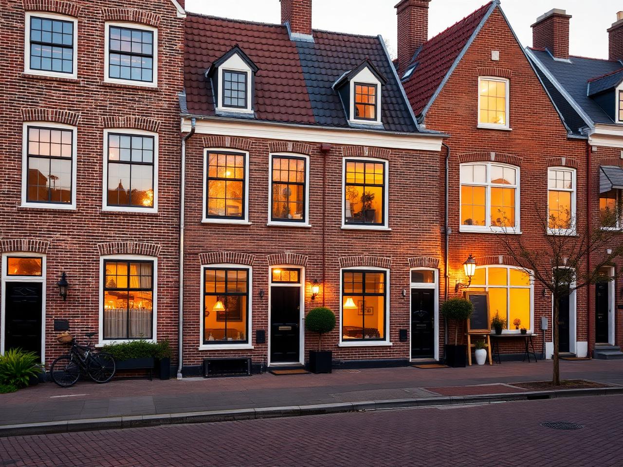 Eengezinswoning in stadshart