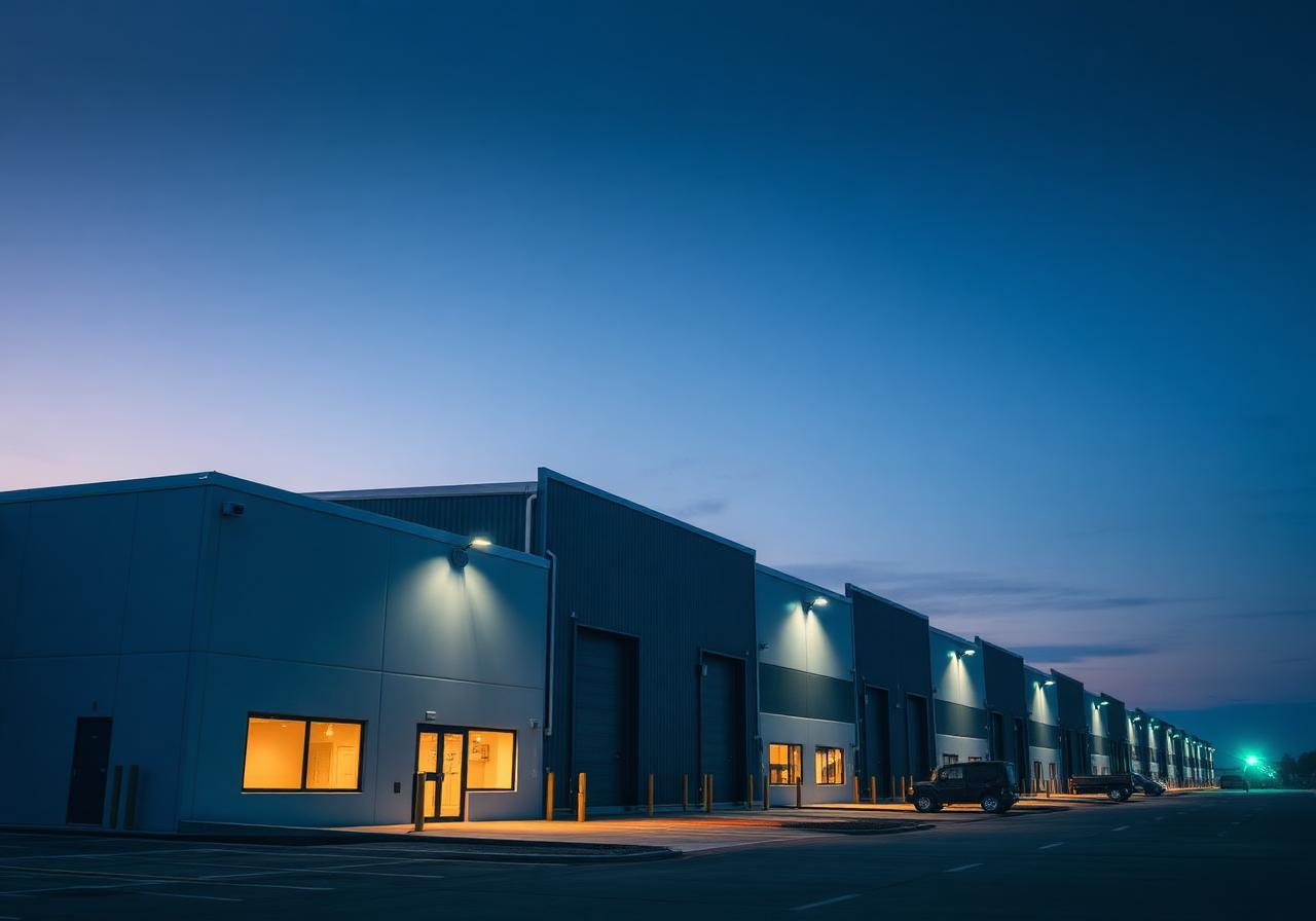 Logistiek magazijn beveiligd in Rotterdam